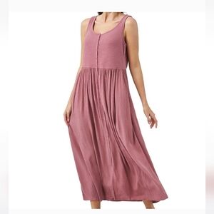 Frye Button Front Midi Dress